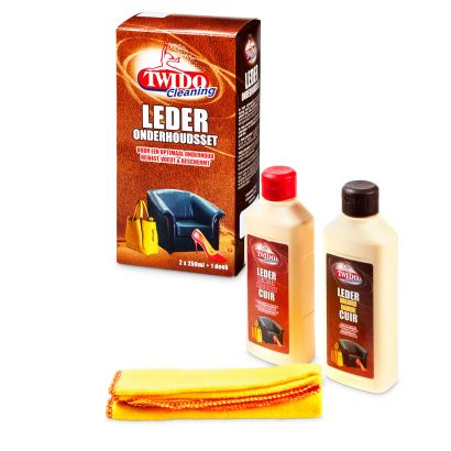 Onderhoudsset voor leder