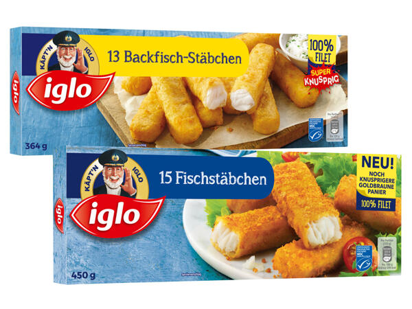 Iglo MSC Back-/Fischstäbchen