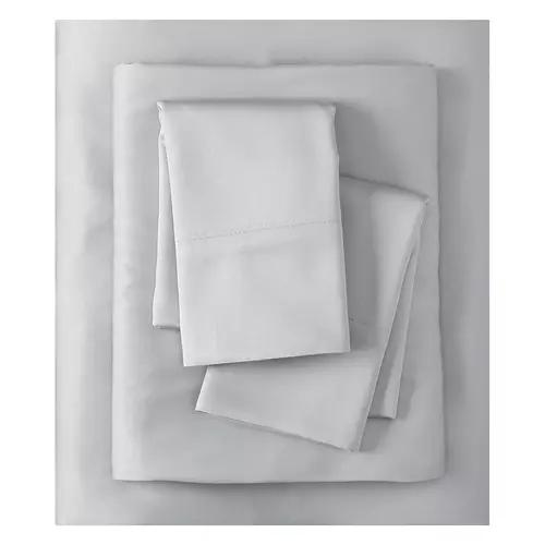 4 Piece Queen Size Bamboo Sheet Set, Gray