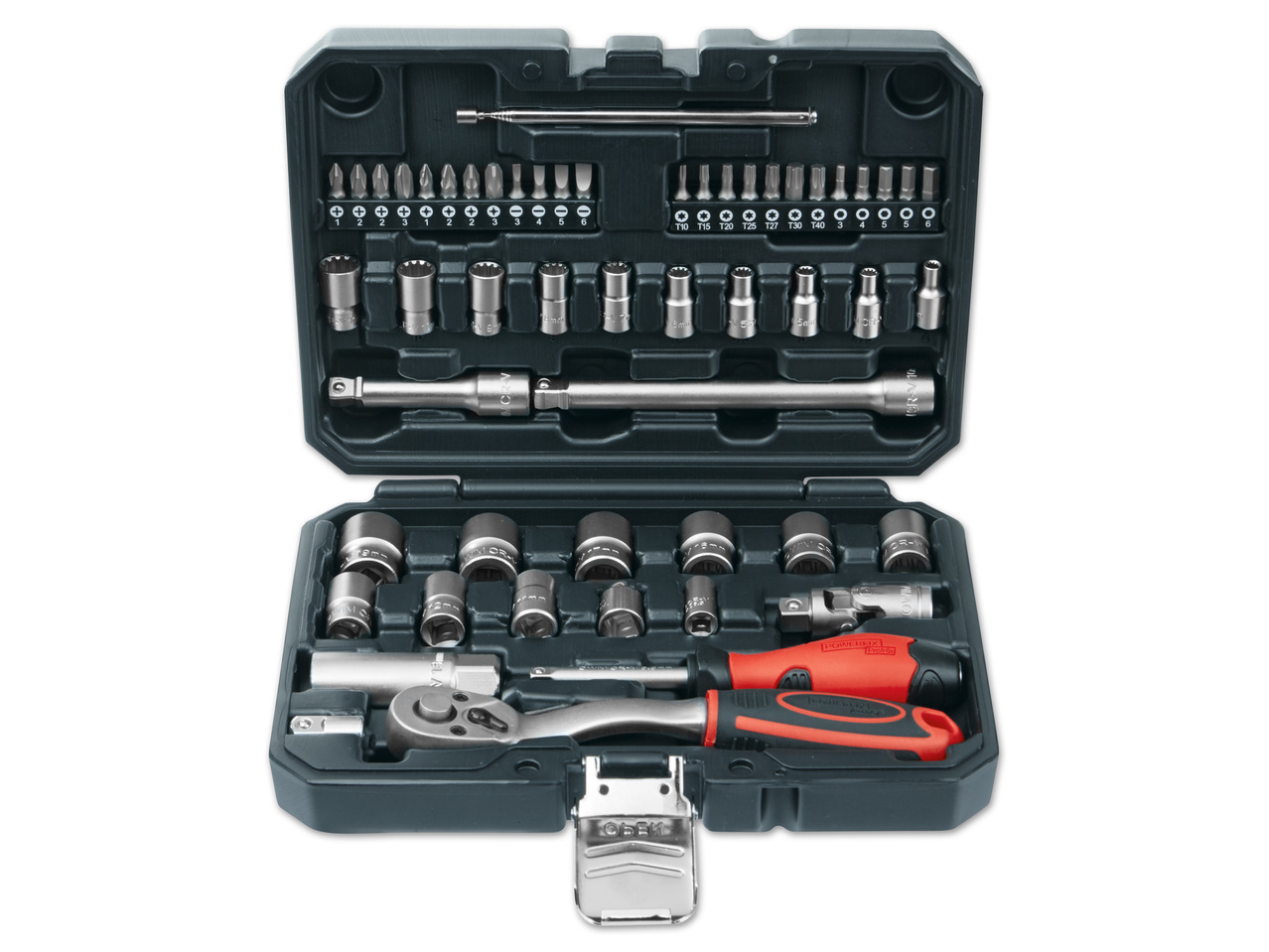 POWERFIX(R)PROFI+ Steckschlüssel-Satz, 53-teilig