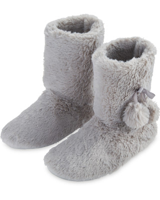 Avenue Men's Brown Tweed Slippers