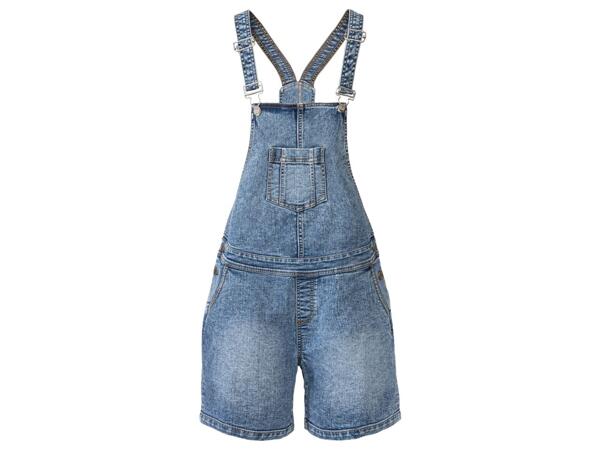 Ladies' Denim Dungaree Shorts