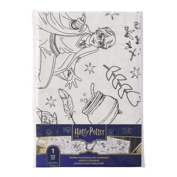 HOME CREATION(R)/HARRY POTTER(R)/PEPPA PIG(R) 				Papiertischdecke zum Ausmalen