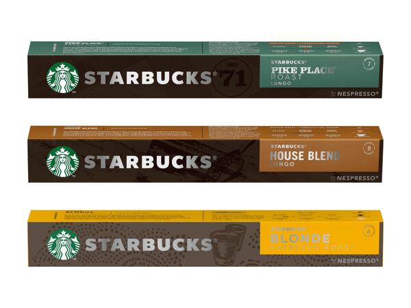 Capsules Starbucks pour Nespresso