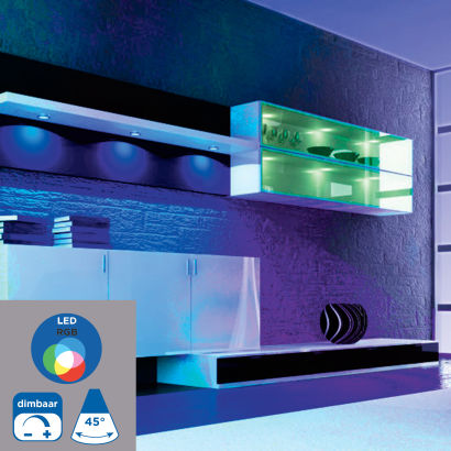 Spot LED couleur