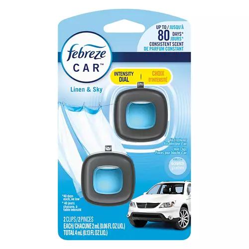 Car Twin Pack Air Fresheners - Linen & Sky