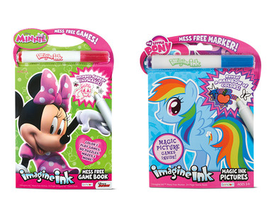 Bendon Magic Ink or Mess Free Games Coloring Pad