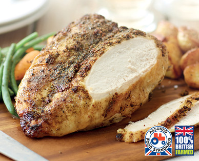 British Chicken Crown with Salt & Pepper