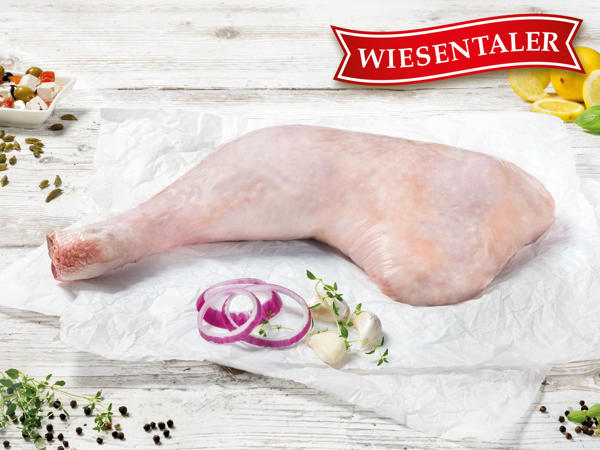 WIESENTALER Frische österreichische Putenschenkel ohne Rücken