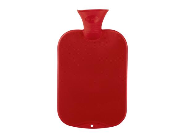 Sensiplast Hot Water Bottle - Red