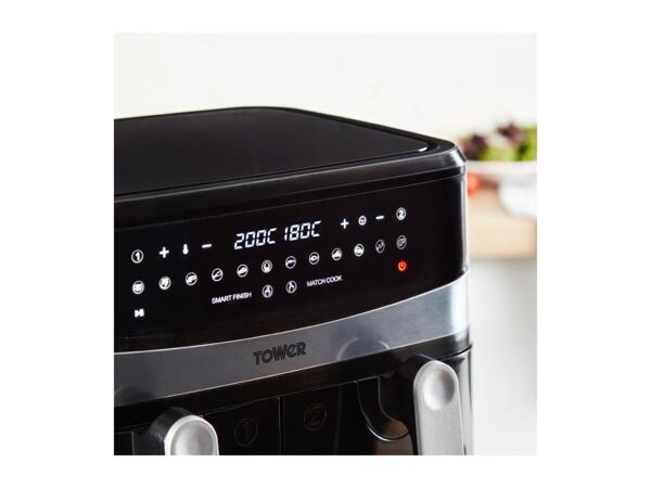 Tower 9L Dual Basket Air Fryer