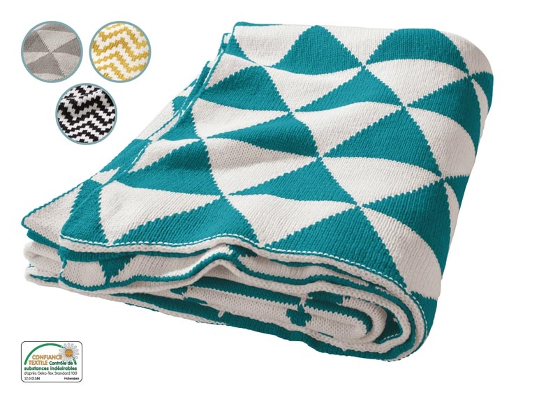 Plaid en maille