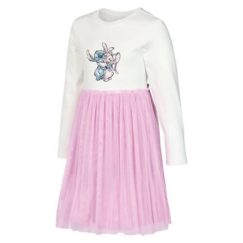 Children's Stitch Character Long Sleeve Tulle Dress, XS