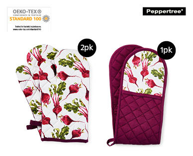 Oven Mitt 2 Pack or Double Oven Glove
