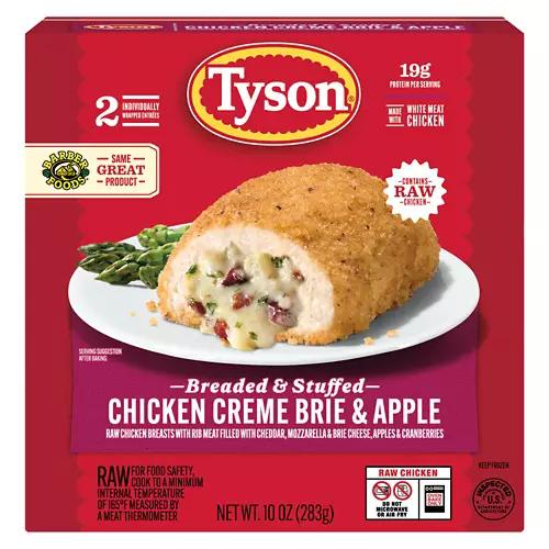 Raw Stuffed Creme Brie & Apple Chicken Breasts, 10 oz