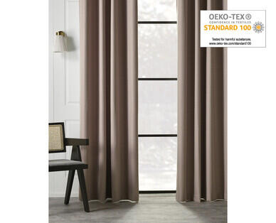 Block-out Eyelet Curtains 2pk