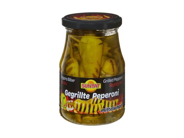Gegrillte Peperoni