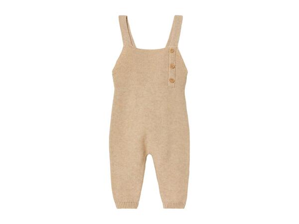 Lupilu Baby Dungarees - Beige