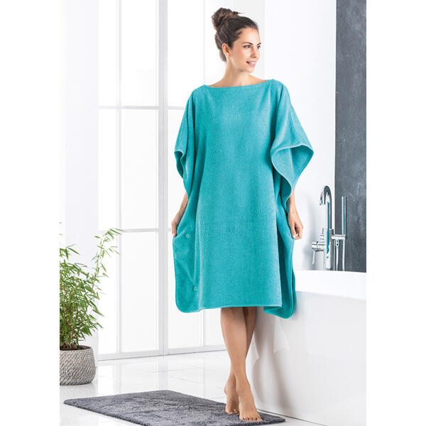 XL-Badetuch-Poncho 2in1