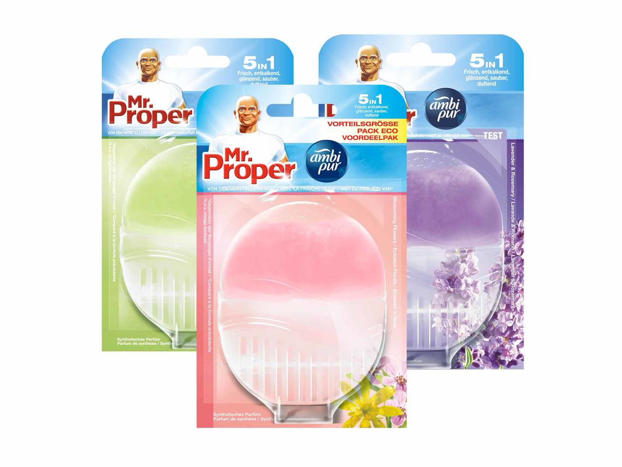 Bloc WC Mr. Propre, Starter set