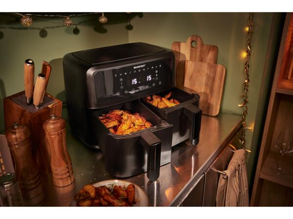 2600W Dual Basket Air Fryer