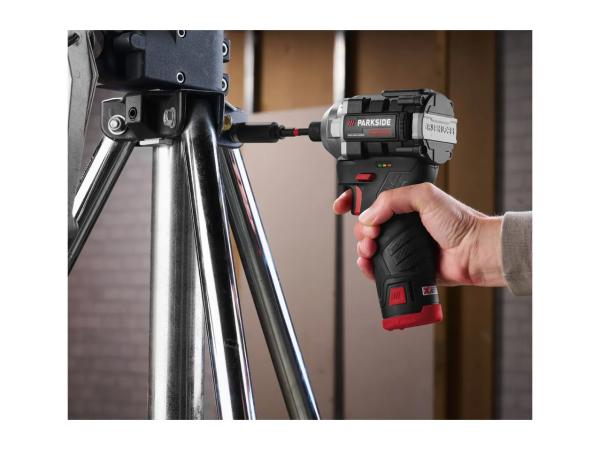 Parkside Performance 12V Starter Set Cordless Drill Driver & Cordless Impact Screwdriver