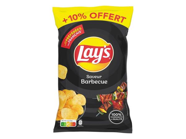 Chips lay's saveur barbecue