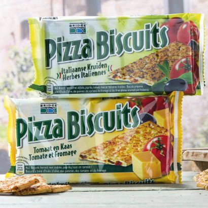 Biscuits pizza