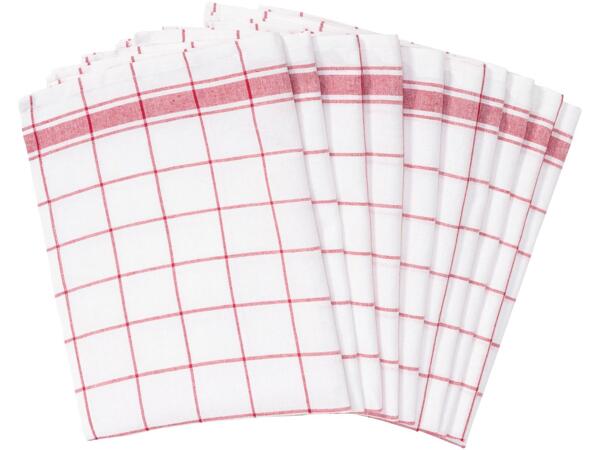 Tea towels 50x70cm, 10 pieces