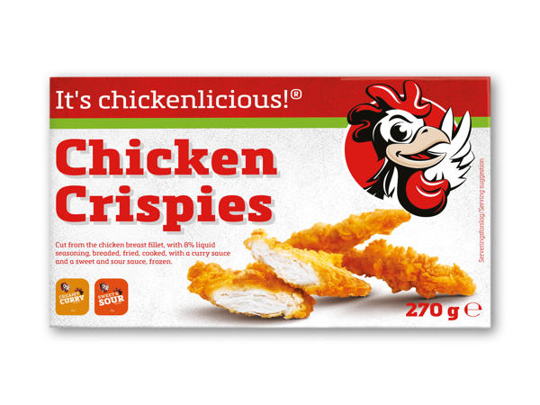 IT'S CHICKENLICIOUS Chicken crispies