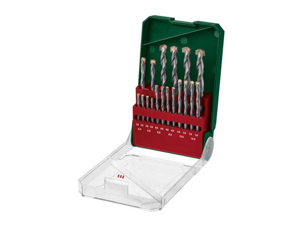 Masonry Drill Bit Set - 18 Pieces