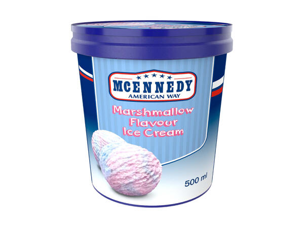 Glace à la guimauve