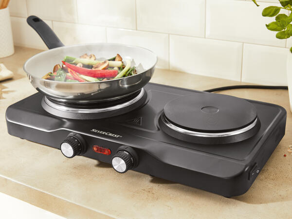 Plaque de cuisson double