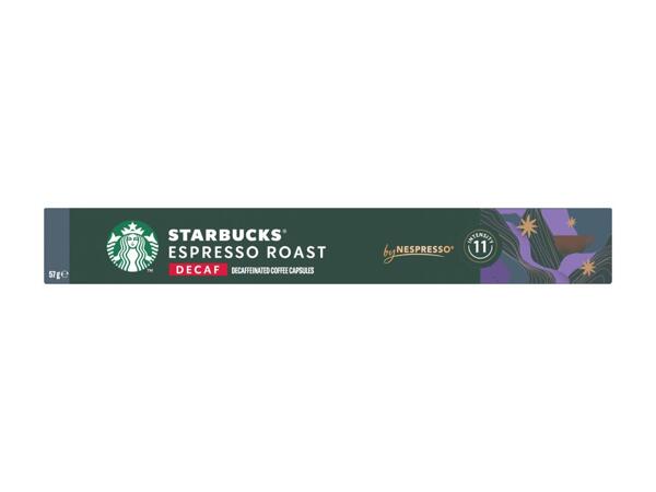 Capsules Starbucks pour Nespresso Decaf