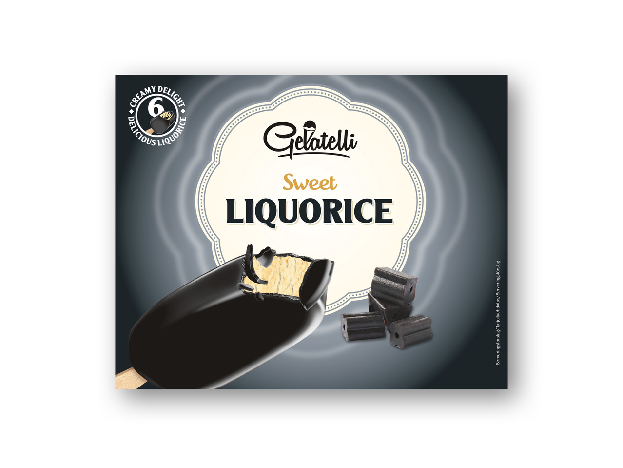 GELATELLI Lakridsispind