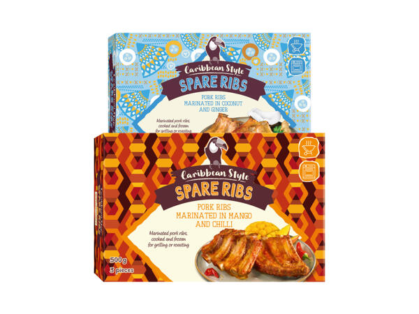 Marinerade spare ribs
