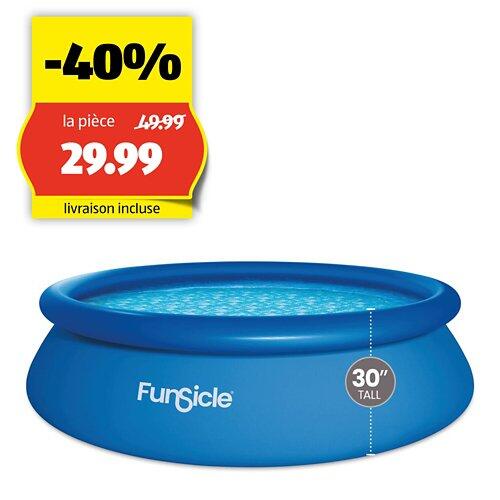 FUNSICLE Piscine à gonflage rapide