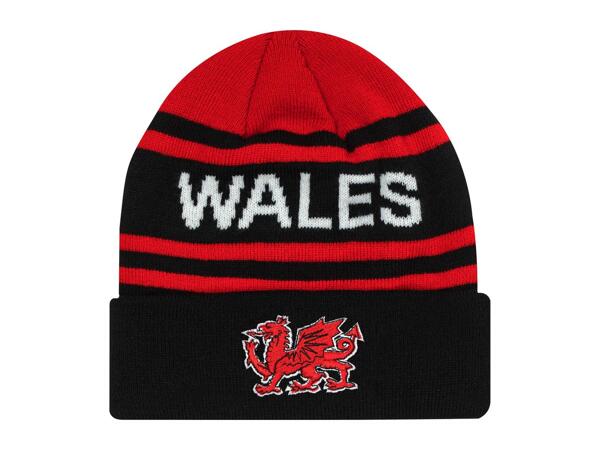 Authentic Originals Knitted Beanie Hat - Wales