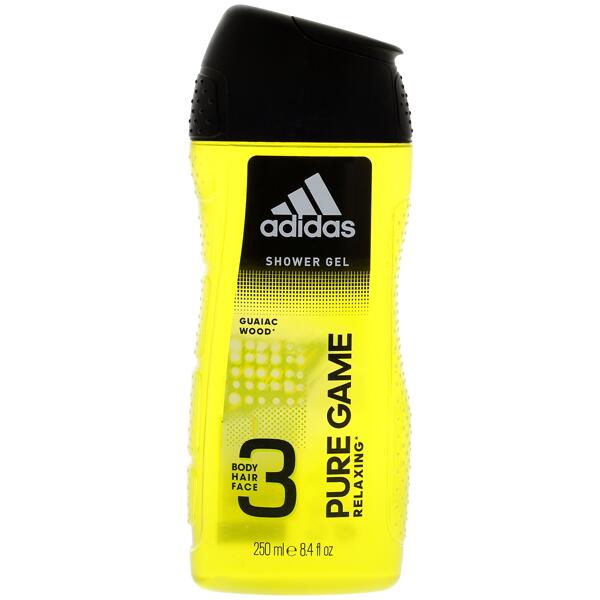 Żel pod prysznic 3 w 1 Adidas Pure Game