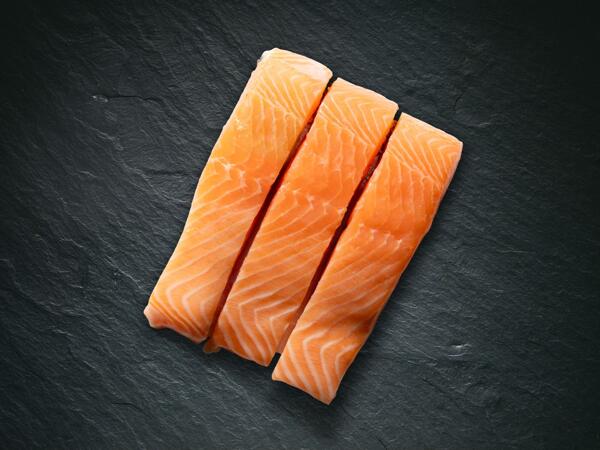 Tranci di ­salmone bio