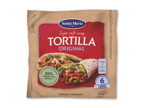 Santa Maria tortilla wraps