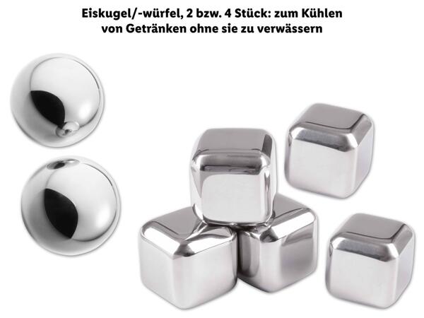 Edelstahl-Trinkhalm/-Eiswürfel