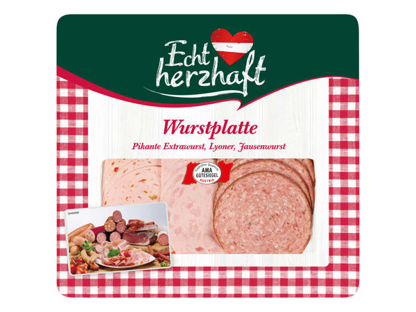 ECHT HERZHAFT Wurstplatte