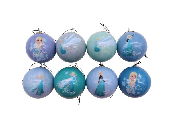 Christmas Baubles Set "Marvel, Frozen, Mickey Mouse", 8 pieces
