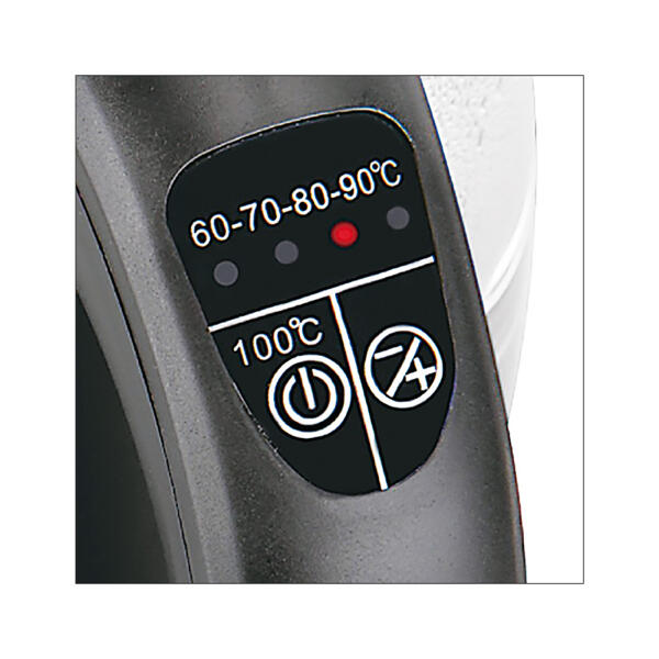 LED-Edelstahl-Wasserkocher