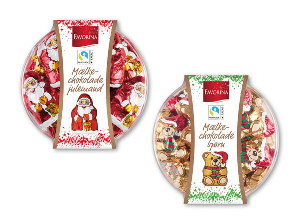 Mini chokoladefigurer