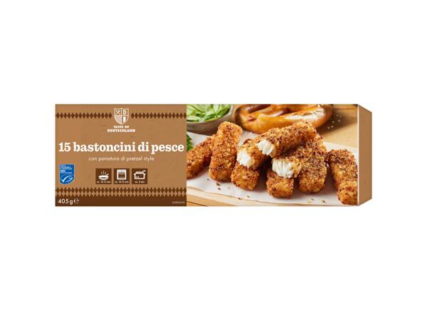 Breaded fish sticks