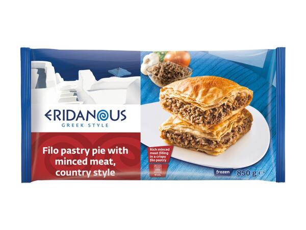 Pita con carne macinata