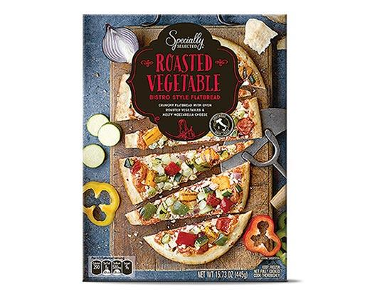 Specially Selected 
 Mozzarella Pesto or Roasted Vegetable Flatbread