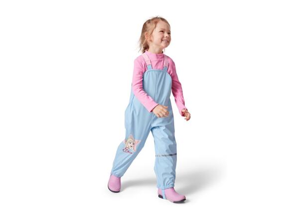 Kids' Blue Waterproof Trousers